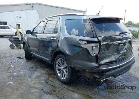 2018 Ford Explorer Limited из США, поврежденный, VIN 1FM5K7F88JGA81713